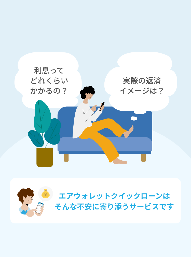 初めてのお借入が不安な方へ