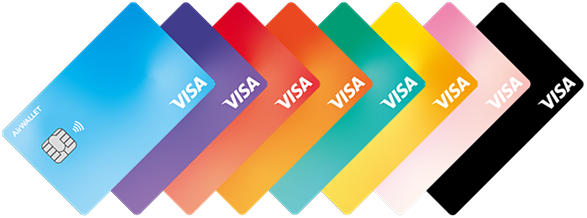 お店でもネットでも使えるリアルカードを発行