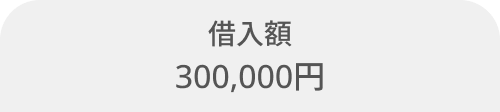 借入額300,000円