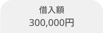 借入額300,000円