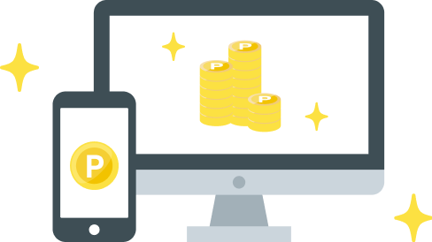 お買い物の前にもっているポイント数を確認しよう! 関連画像